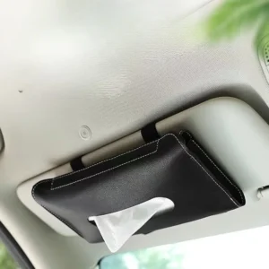 1 Pcs Car Tissue Box Towel Sets Car Sun Visor Tissue Box Holder Auto Interior Storage Decoration for BMW Car Accessories